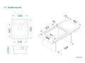 Dimenzij epomivalnika Atrox 10, U vgradnja