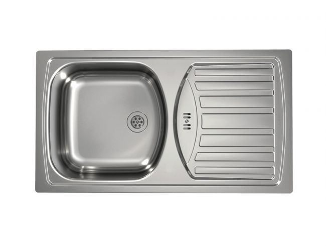 Pomivalno korito BASIC 150 z odcejalno površino, 780x435
