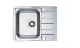Pomivalno korito LINE MAX 110 z odcejalno površino, vsadno, 615x500