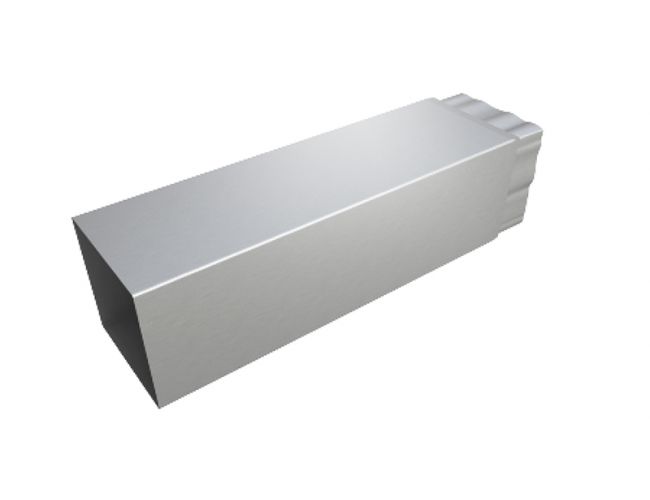 Rura krótka inox 30 cm