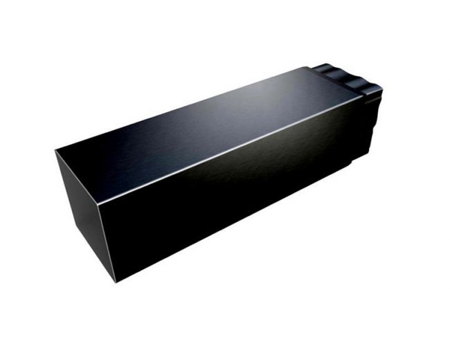 Rura krótka czarna 30 cm