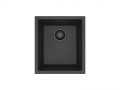 Granital pomivalno korito OMNI 10 - BLACK EDITION, črno, enojno, vsadno ali podpultno, 400x450