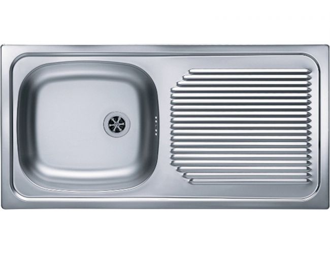 Pomivalno korito BASIC 60 z odcejalno površino, 860x435