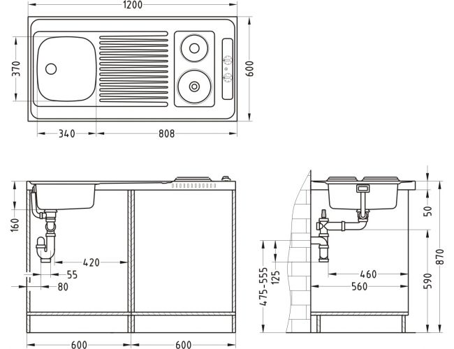 dimenzije combi electra 120