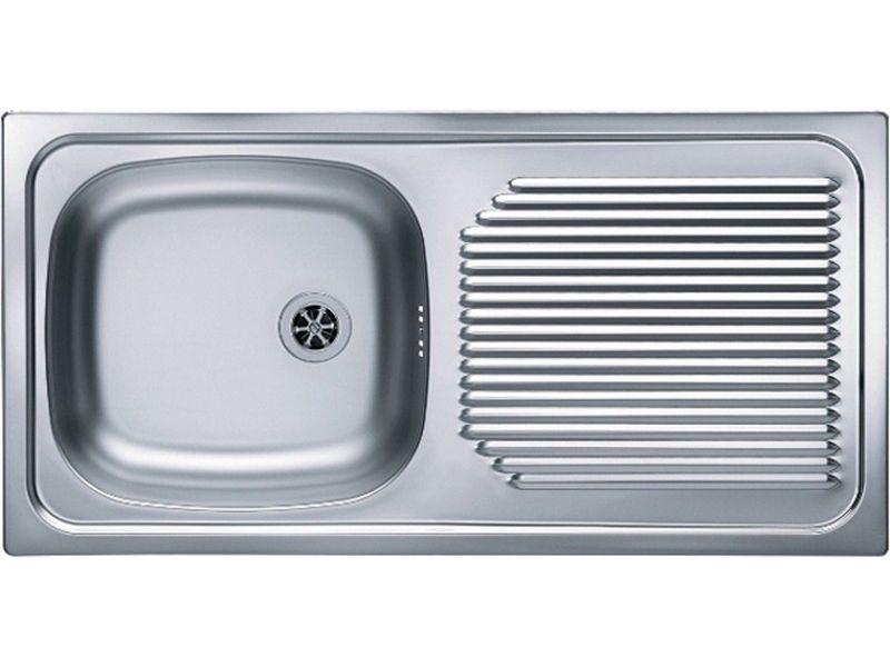 Pomivalno korito BASIC 60 z odcejalno površino, 860x435