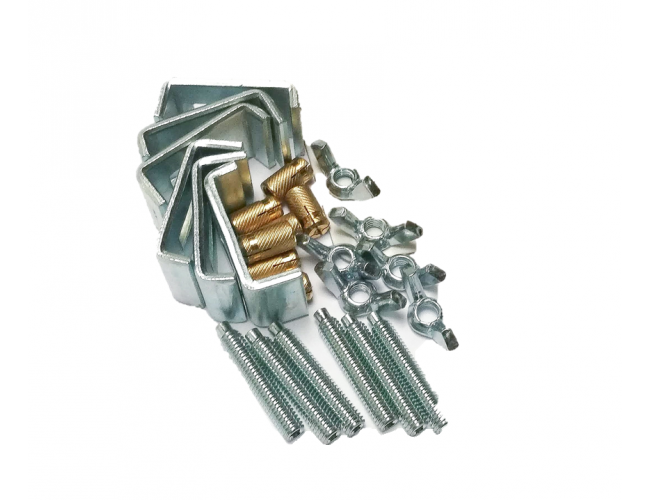 Pritrdilni set za U vgradnjo inox pomivalnih korit 