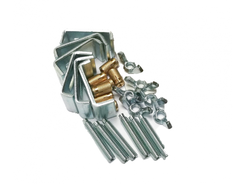 Pritrdilni set za U vgradnjo inox pomivalnih korit 